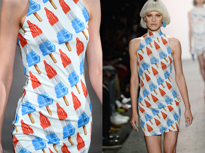 Платье из коллекции Jeremy Scott