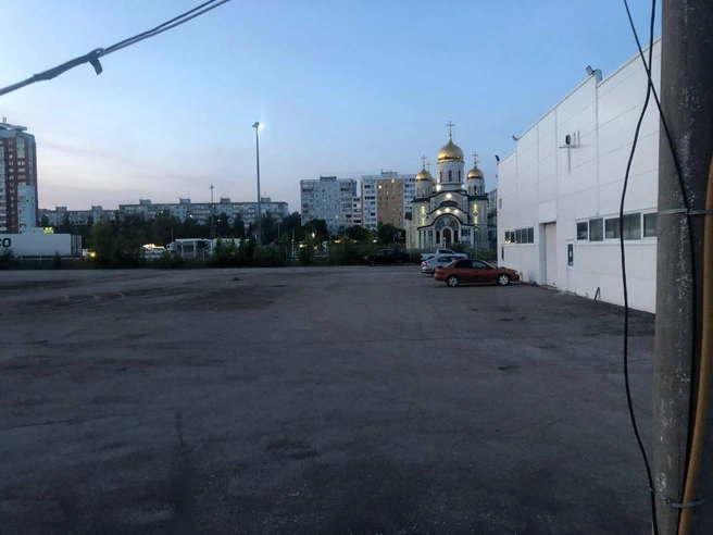С парковки вывезены все автомобили | Источник: Алексей Ногинский / 63.RU