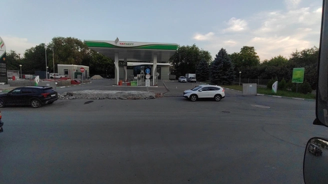 АЗС в Волгограде закрыта | Источник: Иван Курганов