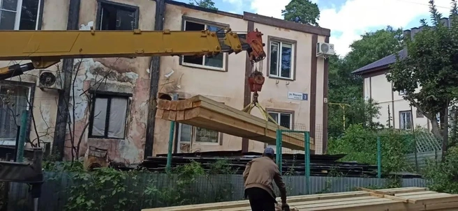 На этом фото восстановление только начинается | Источник: Илья Сухих / t.me