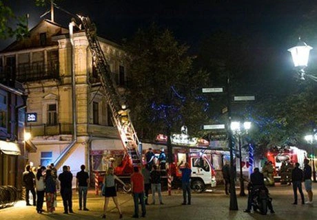 На улице Почтовой в Рязани горел ресторан «Шандала» | ya62.ru