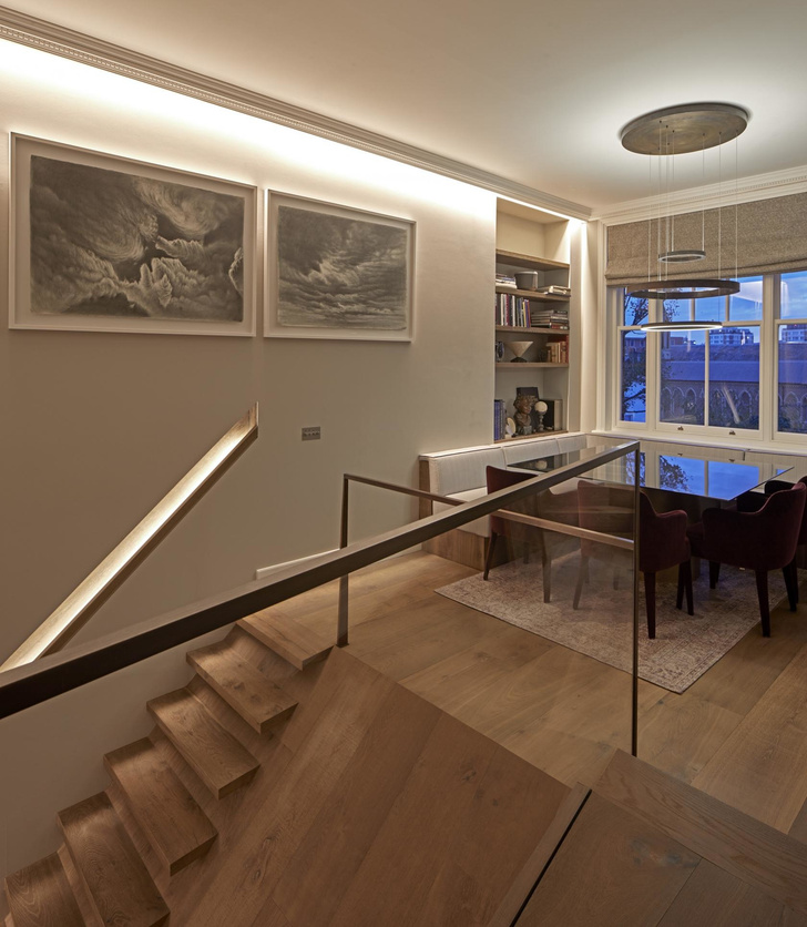 Лондонская квартира с деревянной лестницей от Deca Architecture (фото 4)