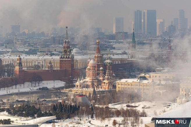 Заснеженная Москва прекрасна! | Источник: Артем Устюжанин / MSK1.RU
