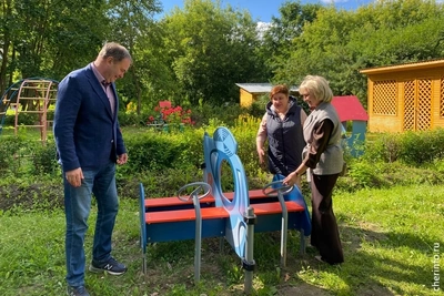В детсаду №29 Череповца обновят 20 прогулочных участков