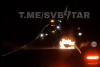 Автомобиль горел на трассе Благовещенск — Свободный