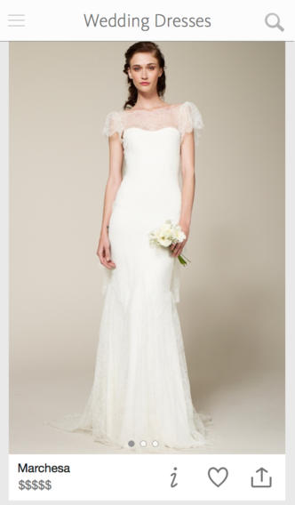 Установка приложения - Wedding LookBook by The Knot – бесплатно | Источник: Архив пресс - служб