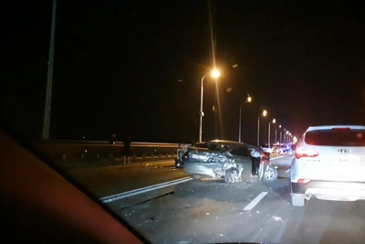 Шесть пострадавших в массовом ДТП под Волгоградом