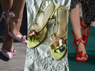 Украшаем цветами обувь — так делают все модницы