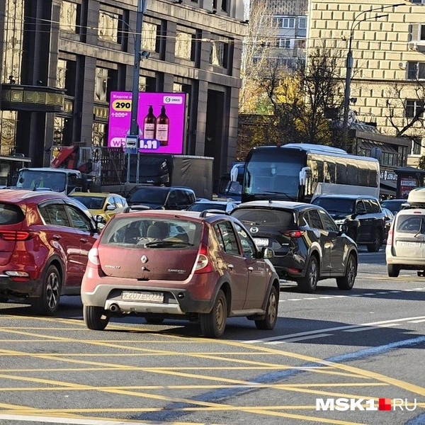 Обстановка возле Павелецкого вокзала | Источник: Дмитрий Бондарев / MSK1.RU