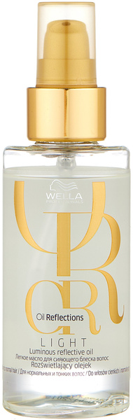 Wella Professionals Oil Reflections Легкое масло для сияющего блеска волос
