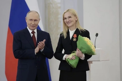 Ирина Яровая получила Орден Александра Невского от Путина