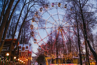 Аттракционы в парке Горького приостановили работу