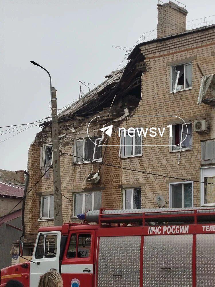 Под Волгоградом произошел взрыв в многоквартирном доме