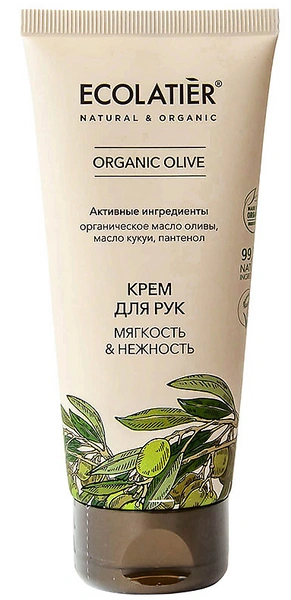 ECOLATIER, ORGANIC OLIVE, Крем для рук, Мягкость & Нежность