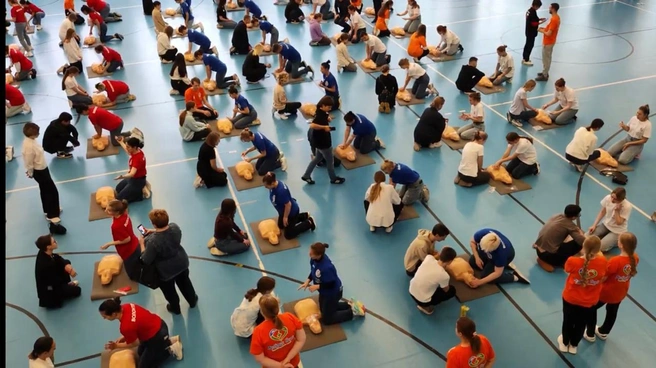 У каждого торса будут работать инструкторы | Источник: Новосибирский медицинский колледж