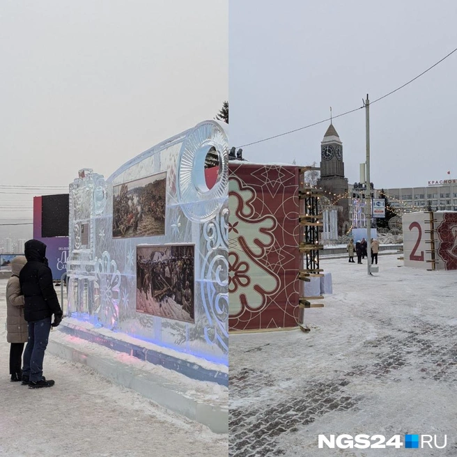 На театральной площади | Источник: Мария Ленц / NGS24.RU