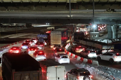 Утренние пробки в Новосибирске оценили в 9 баллов