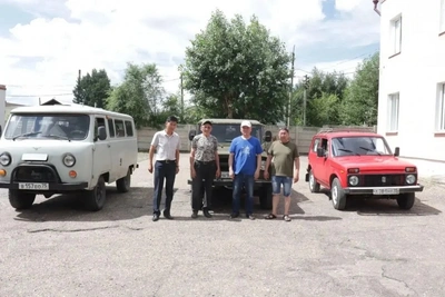 Три внедорожника из Могойтуя отправили в зону СВО