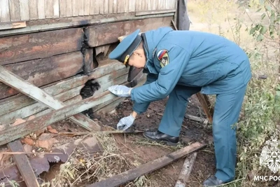 Пожар в Туве: неправильная утилизация золы привела к возгоранию