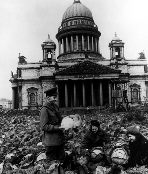 Блокада Ленинграда в фотографиях