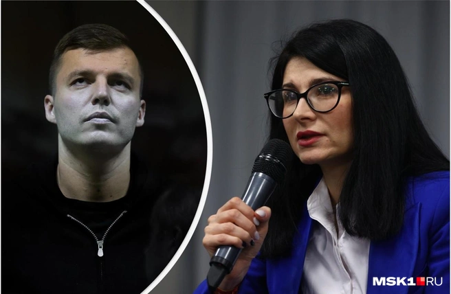Правозащитница Ева Меркачева возмутилась жестокому приговору Артему Чекалину, которого обвинили в выводе денег за рубеж | Источник: Артем Устюжанин / MSK1.RU; Владислав Лоншаков / E1.RU