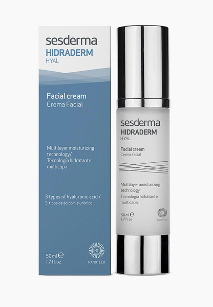 Крем для лица увлажняющий Hidraderm Hyal Sesderma