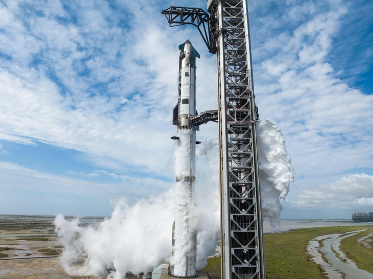 Решающий тест: компания SpaceX готовится провести 12-е испытание сверхмощной ракеты Starship | Источник: SpaceX