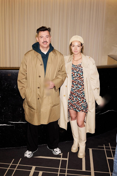 Денис Симачев с супругой