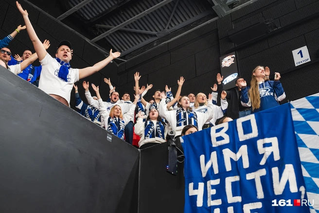 Воронежская поддержка | Источник: Евгений Вдовин / 161.RU