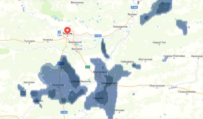 Источник: Yandex.ru/pogoda