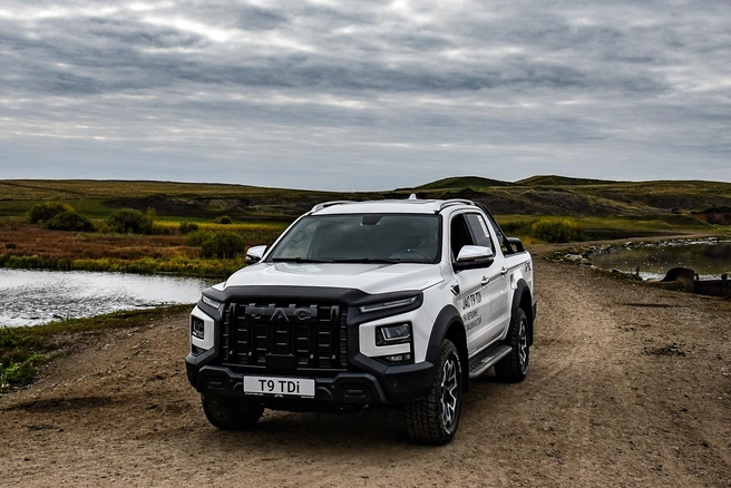 Все три пикапа JAC близки технически, но имеют разный дизайн | Источник: Артем Краснов