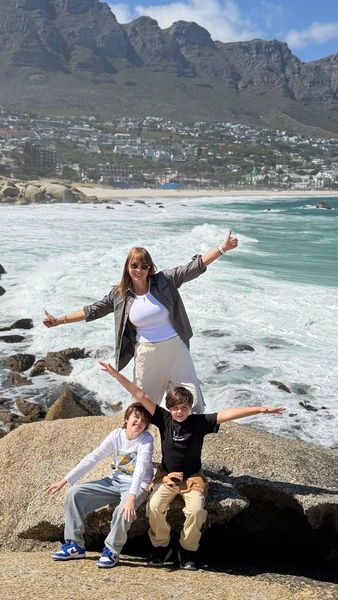 Полина с детьми сейчас в ЮАР