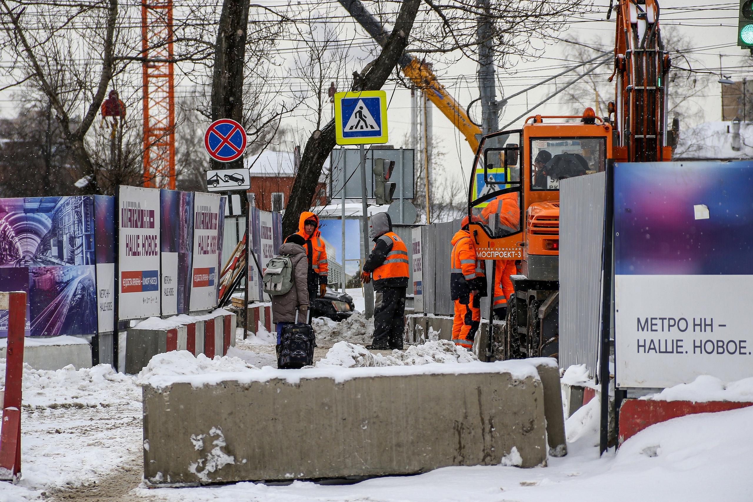 Строительство метро в Сормове - 19 декабря 2023 - НН.ру