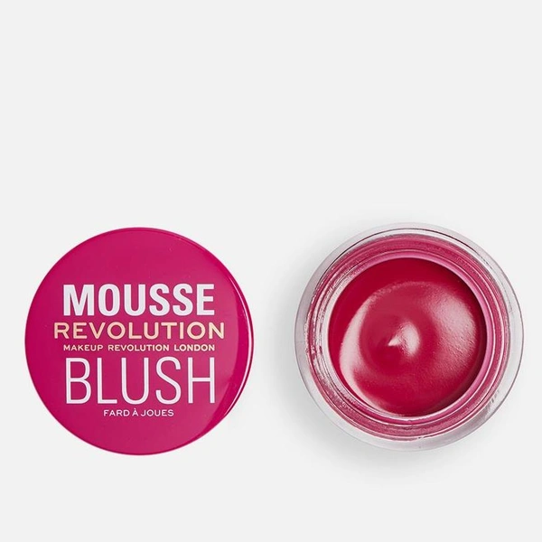 MakeUp Revolution Кремовые румяна для лица MOUSSE BLUSH Passion deep pink 