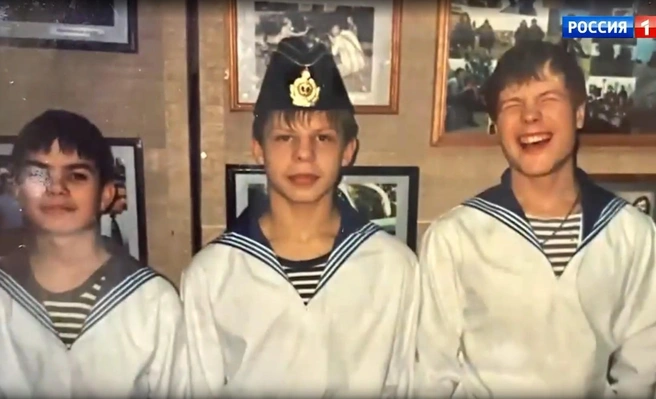 Александр на детской фотографии  | Источник: Smotrim.ru / Россия 1