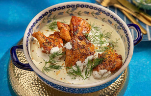 Жареный цыпленок в сливочно-пряном соусе: рецепт идеального ужина