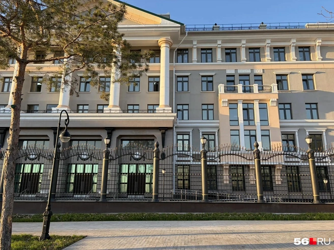 Вид на здание ФСБ | Источник: Николай Сальников / 56.RU