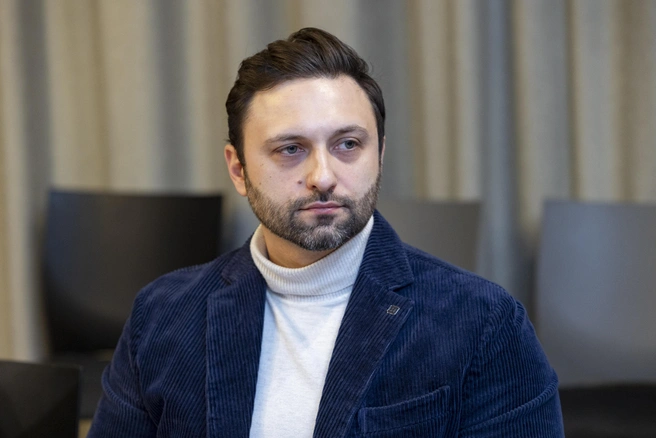 Реваз Даташвили, директор по развитию сети «Лавка Пекаря» | Источник: Роман Киташов/ «Фонтанка.ру»