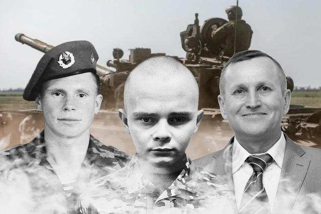На фото (слева направо) Виталий Киселев, Дмитрий Погодаев, Аркадий Конев | Источник: Дмитрий Гладышев / 72.RU