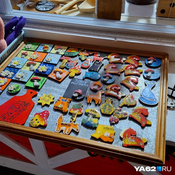 На бульваре продавали рязанские сувениры | Источник: Мария Борзева / YA62.RU