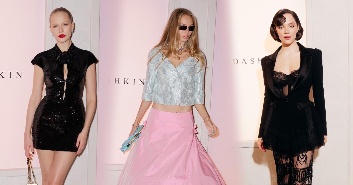 Роковая Медведева, Иоанна с кринолином и весь модный свет Москвы погрузились в мир Yudashkin