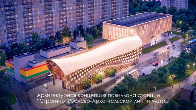 Вид на новый павильон сверху | Источник: Мэр Москвы Сергей Собянин / МАХ