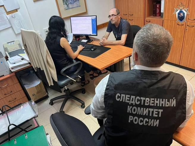 Допрос Валерия Шляфмана в Израиле | Источник: ГСУ СК России по Санкт-Петербургу / Telegram