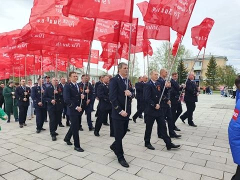 Угольщики прошли в колоннах | Источник: СУЭК-Красноярск