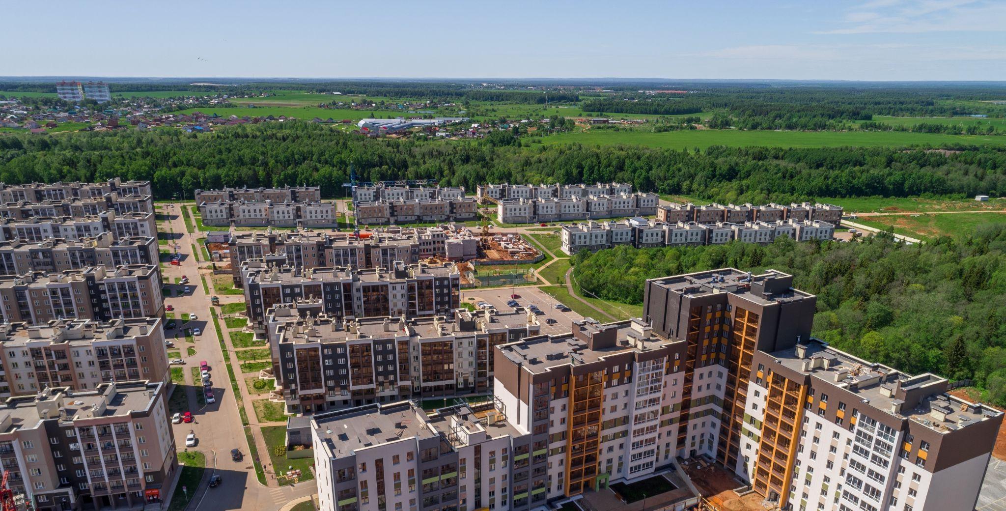 На участке площадью 20,86 га появилось 120 617 кв. м, просторный приватный двор и внутренняя инфраструктура | Источник: «Железно»