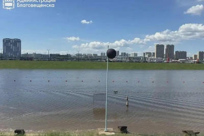 Пляж Пограничный в Благовещенске закрыт для купания