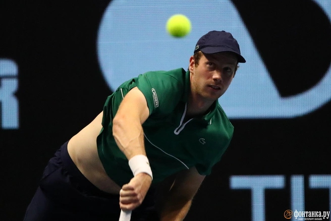 Марин Чилич вышел в финал теннисного St. Petersburg Open спустя десять лет | Источник: Сергей Михайличенко / «Фонтанка.ру»