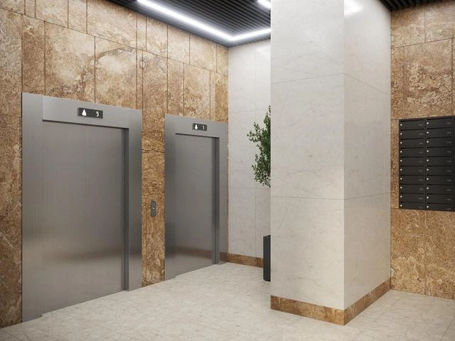 Внутреннее пространство Аквилон CITY Towers выполнено в приятных цветах