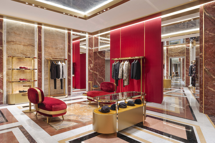 Экстравагантный бутик Dolce&Gabbana в Риме (фото 3)
