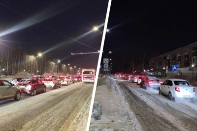 Пермь в пробках 12 января: «Стаханку я такой ещё не видела»